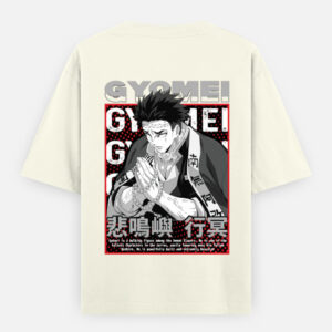 Gyomei Himejima "Stone Hashira" Premium Oversized Graphic T-Shirt