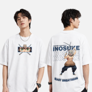 Inosuke Beast Breathing Heavyweight Oversized Tee