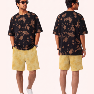 Amber Haze Premium Unisex Tie Dye Shorts