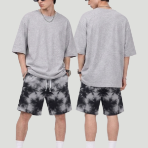 Onyx Haze Premium Unisex Tie Dye Shorts