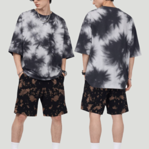 Onyx Haze Premium Unisex Tie Dye Oversized T-Shirt
