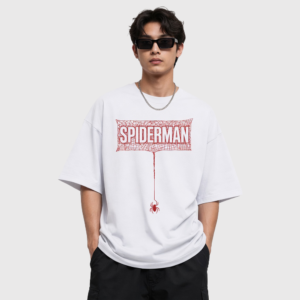 Marvel Spider-Man Webline Oversized Premium Streetwear Edition T-Shirt